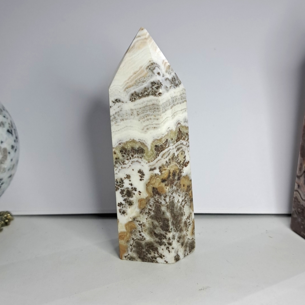 Dendridic Calcite Crystal Tower